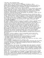 Eseja 'Decision Making of Successful Managers', 3.