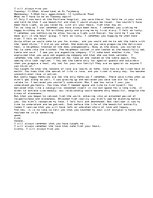 Eseja 'I Will Always Miss You', 1.