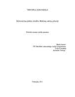 Konspekts 'Informācijas sistēmu drošība. Jēdziens, saturs, principi', 1.