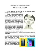 Eseja 'Domraksts par latviešu sakāmvārdu ‘’Ne viss ir zelts, kas spīd’’', 1.