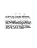 Referāts 'Imants Ziedonis "Kā svece deg"', 2.