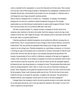 Eseja 'When a Monopoly Is the Only Reasonable Situation in the Market?', 2.