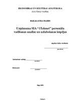 Diplomdarbs 'Uzņēmuma SIA "1Telenet" personāla vadīšanas analīze un uzlabošanas iespējas', 1.