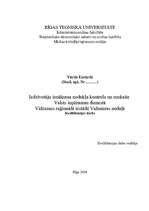 Referāts 'Iedzīvotāju ienākuma nodokļa kontrole un uzskaite Valsts ieņēmumu dienestā Vidze', 1.