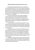 Eseja 'Prediction of Tehnical and Scientific Inventions in 21st Century', 1.