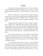 Konspekts 'Darbs par pētījumos balstītu zinātni - astroloģiju', 1.