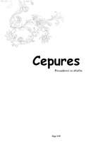 Konspekts 'Cepures - to attīstība un pirmsākumi', 1.