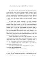 Eseja 'Plusi un mīnusi, Latvijai iestājoties Eiropas Savienībā', 1.