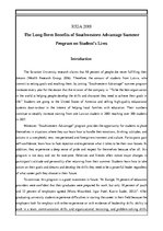 Eseja 'The Long-Term Benefits of Southwestern Advantage Summer Program on Student’s Liv', 2.