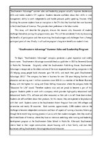 Eseja 'The Long-Term Benefits of Southwestern Advantage Summer Program on Student’s Liv', 3.