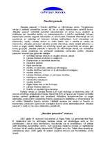 Konspekts 'Latvijas Bankas izstāde "Naudas pasaule"', 1.