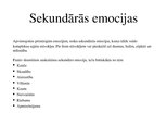 Prezentācija 'Emocijas. Emociju veidi. Emociju funkcijas un īpašības.', 7.