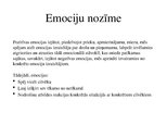Prezentācija 'Emocijas. Emociju veidi. Emociju funkcijas un īpašības.', 11.
