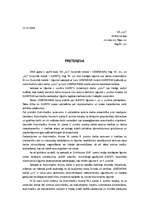 Paraugs 'Pretenzija', 1.