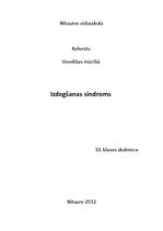 Referāts 'Izdegšanas sindroms', 1.