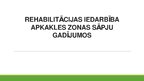 Prezentācija 'Rehabilitācijas iedarbība apkakles zonas sāpju gadījumos', 1.