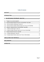 Diplomdarbs 'Role of Band Strategy Development in European Airline Industry', 2.