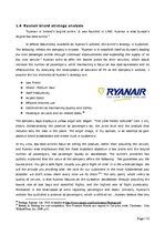 Diplomdarbs 'Role of Band Strategy Development in European Airline Industry', 31.