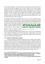Diplomdarbs 'Role of Band Strategy Development in European Airline Industry', 33.