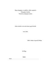 Referāts 'Gribas attīstība un tās aktivizēšana agrajā bērnībā', 1.