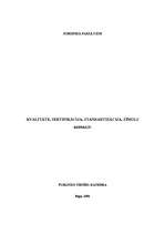 Konspekts 'Kvalitāte, sertifikācija, standartizācija, zīmols', 1.