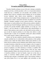 Eseja 'Personības līdzdalība politiskajā procesā', 1.