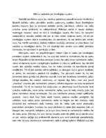 Eseja 'Kinoloģijas mīti un patiesība', 1.