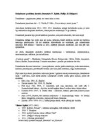 Konspekts 'Dekadences problēma latviešu literatūrā', 1.