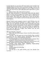 Konspekts 'Tourism in Czech Republic', 3.