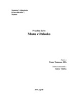 Referāts 'Mans ciltskoks', 1.
