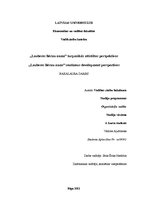 Diplomdarbs 'Bērnu nama "Laubere" turpmākās attīstības perspektīvas', 1.