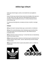 Konspekts '"Adidas" logo vēsture', 1.
