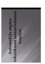 Referāts 'Automobiļu atgāzu toksiskuma samazināšanas iespējas', 1.