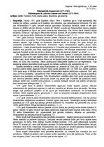 Konspekts 'Kopsavilkums kultūras vēsturē - Mikelandželo', 1.