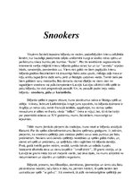 Referāts 'Snookers', 2.