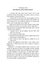 Eseja 'Zenta Mauriņa "Divas kultūras saknes"', 1.