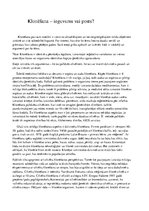 Eseja 'Klonēšana - ieguvums vai posts?', 1.