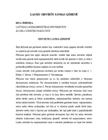 Eseja 'Lauku sieviešu loma ģimenē', 1.