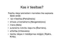 Konspekts 'Tiesību pamati', 2.