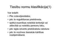 Konspekts 'Tiesību pamati', 9.