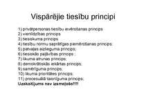 Konspekts 'Tiesību pamati', 15.