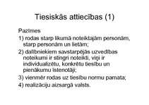 Konspekts 'Tiesību pamati', 19.