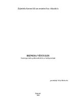 Paraugs 'Lietišķā sarakste', 1.