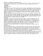 Eseja 'Debentures, Mortgages and Long Term Loans', 1.