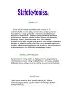 Konspekts 'Stafete', 1.