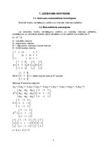 Referāts 'Lineāras vienādojumu sistēmas atrisināšana, izmantojot inverso matricu', 4.