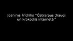 Prezentācija 'Joahima Frīdriha grāmata "Četrarpus draugi un krokodils internetā"', 1.