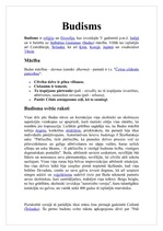 Referāts 'Budisms', 1.