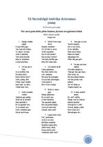 Konspekts 'Neredzīgais Indriķis - viens no pirmajiem latviešu autoriem', 6.