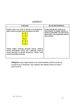 Konspekts 'Stundas plāns matemātikā 1.klasei', 3.